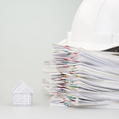 A stack of A4 document printing
